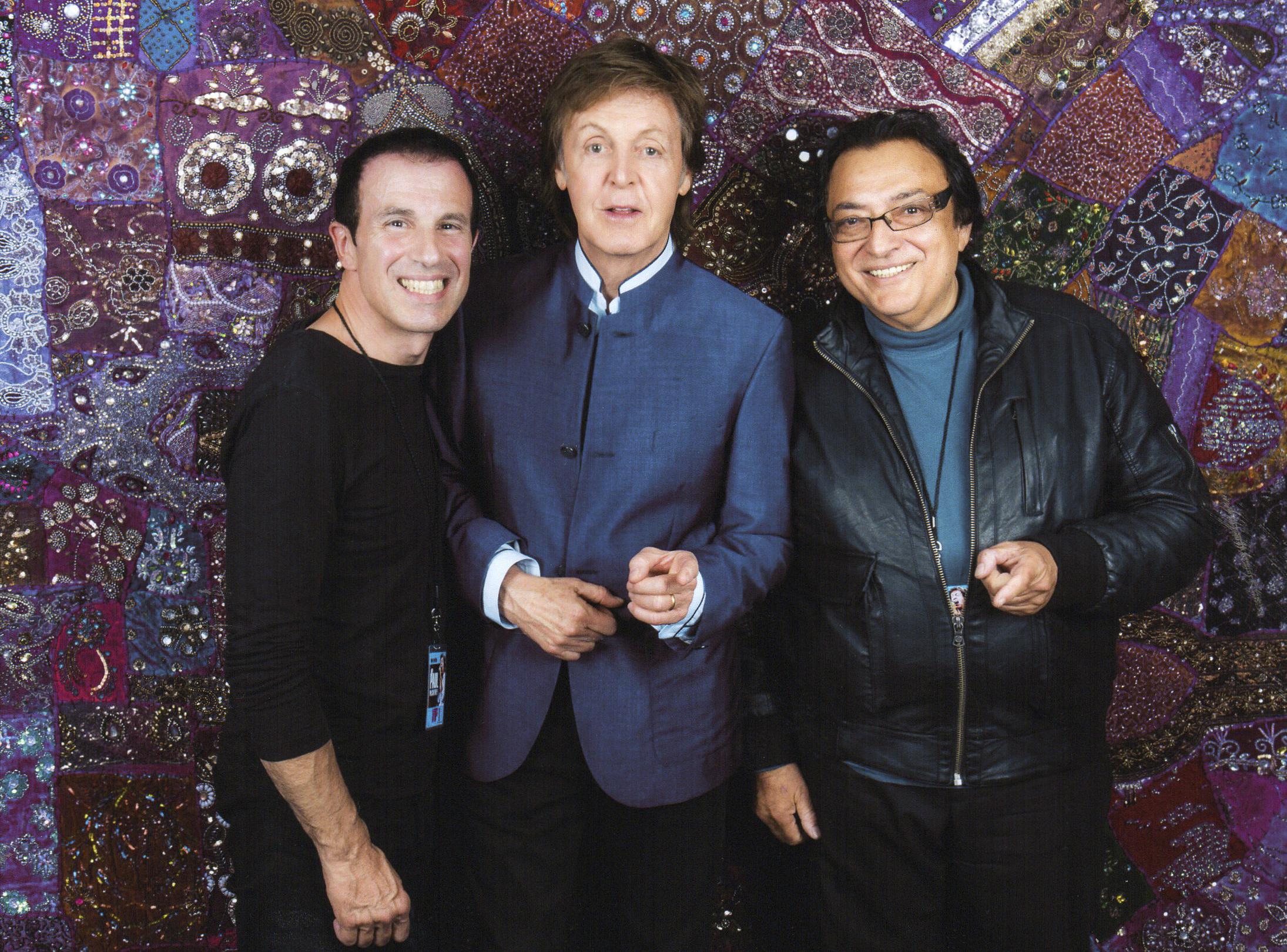 Ernie and Oto with McCartney
